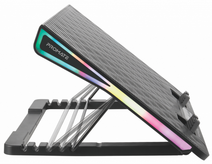 Vertux Gaming Arctic Cooling Pad with RGB - Grey [3]