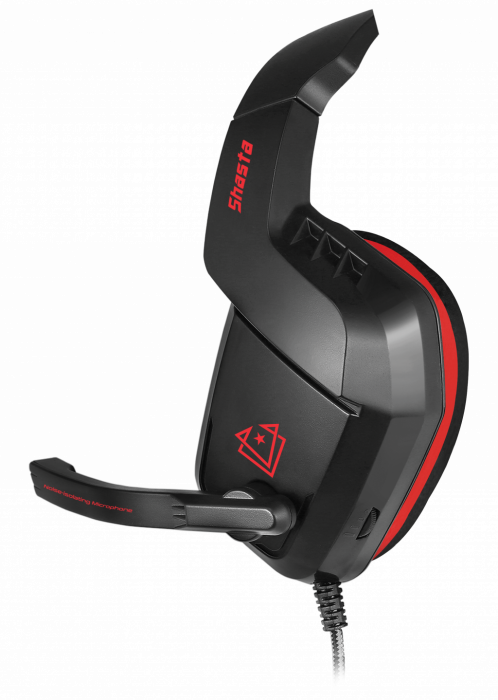 Vertux Gaming Shasta Wired Headphones input 3.5mm - Red [3]