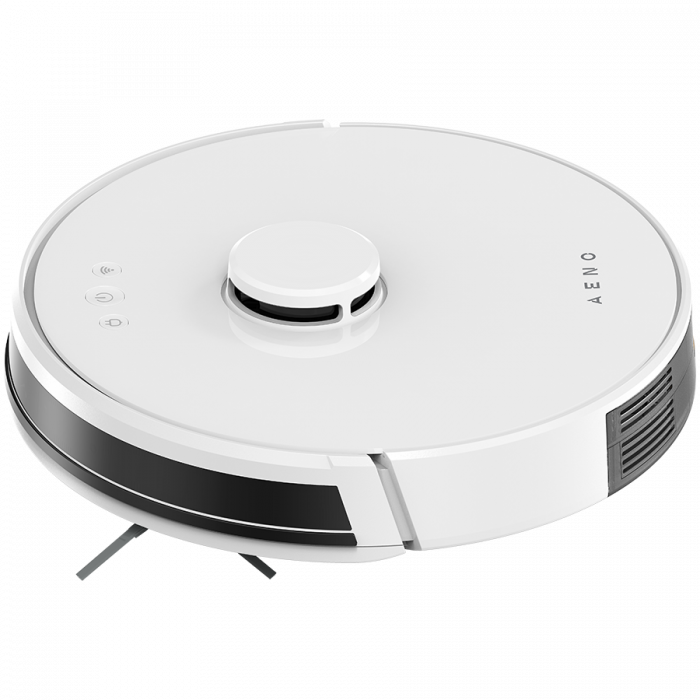 White, Laser Robot Vacuum cleaner with 3000mAh battery, 600ml dustbin. [4]