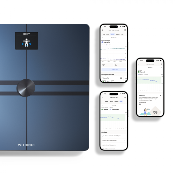 Withings Body Comp Complete Body Analysis Wi-Fi Scale - Black [3]