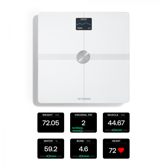 Withings Body Smart Advanced Body Composition Wi-Fi Scale - White [4]