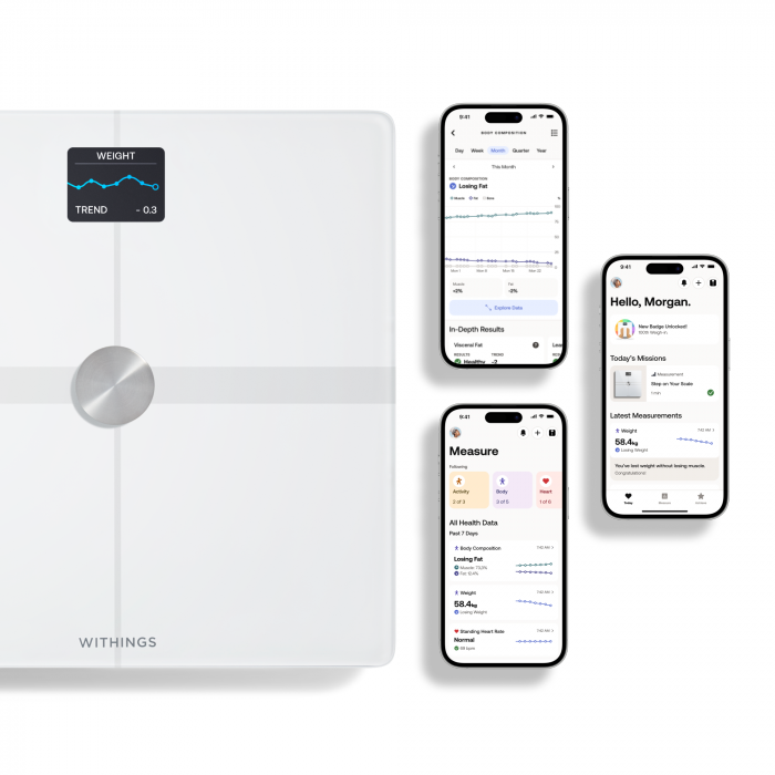 Withings Body Smart Advanced Body Composition Wi-Fi Scale - White [2]