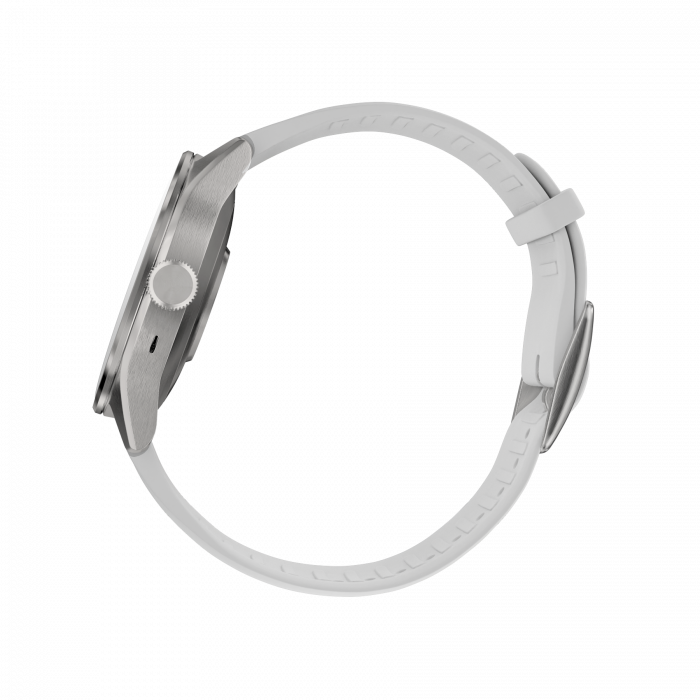 Withings Scanwatch 2 / 42mm (Activity, Sleep Tracker, ECG, Temperature, SPO2 / Stainless steel, fkm wristband, sapphire glass) - White [4]