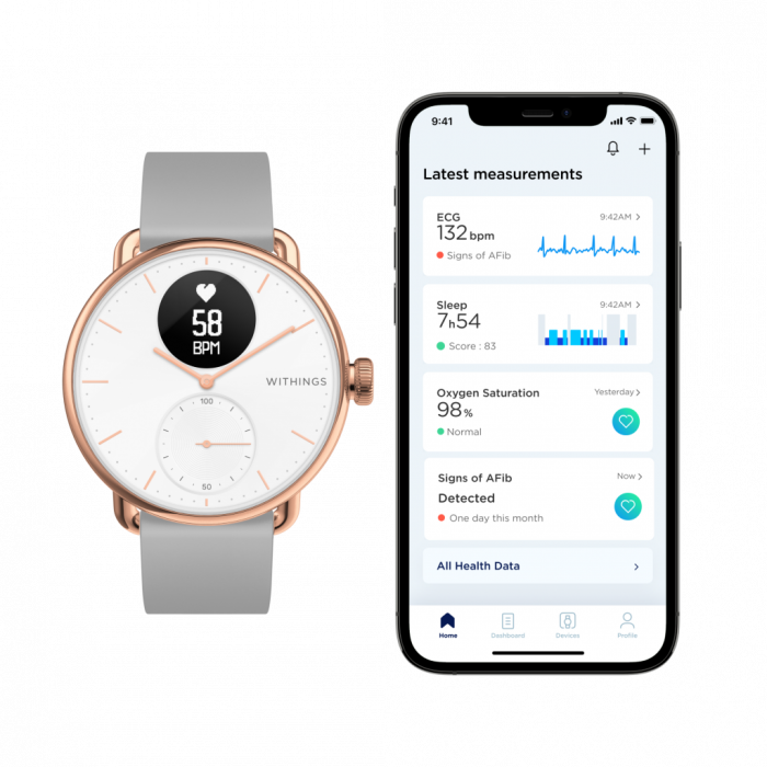 Withings Scanwatch 38mm - Rose Gold [3]