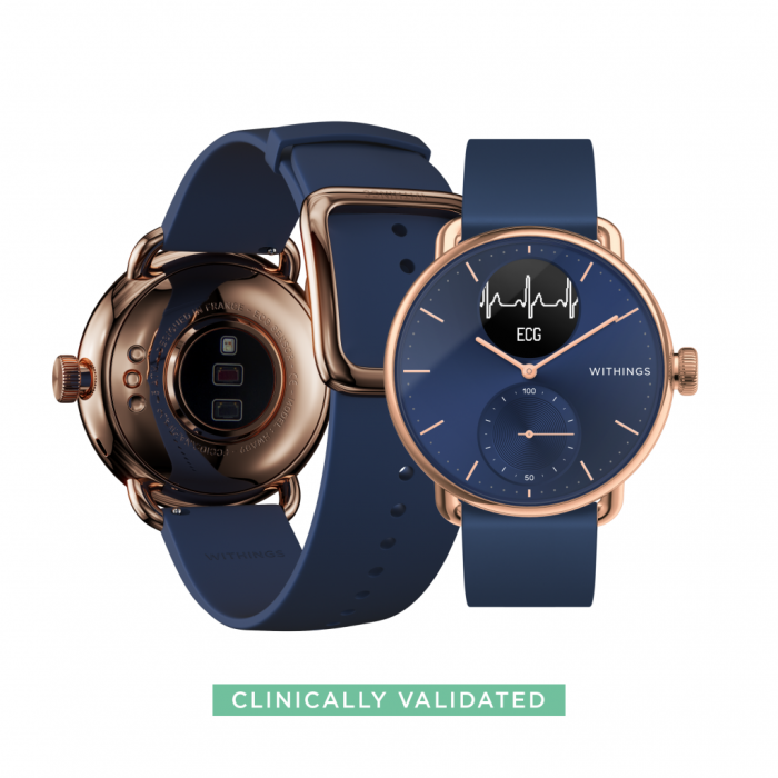 Withings Scanwatch 38mm - Rose Gold Blue [4]