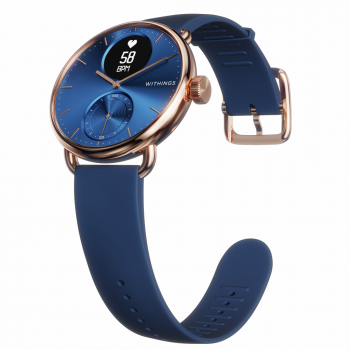 Withings Scanwatch 38mm - Rose Gold Blue [6]