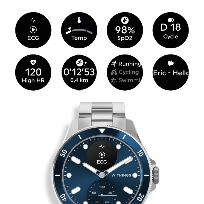 Withings Scanwatch Nova 42mm - Blue [5]