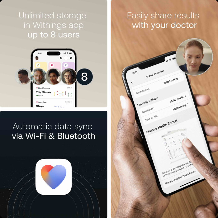 Withings Smart Blood Pressure Monitor BPM Vision [3]
