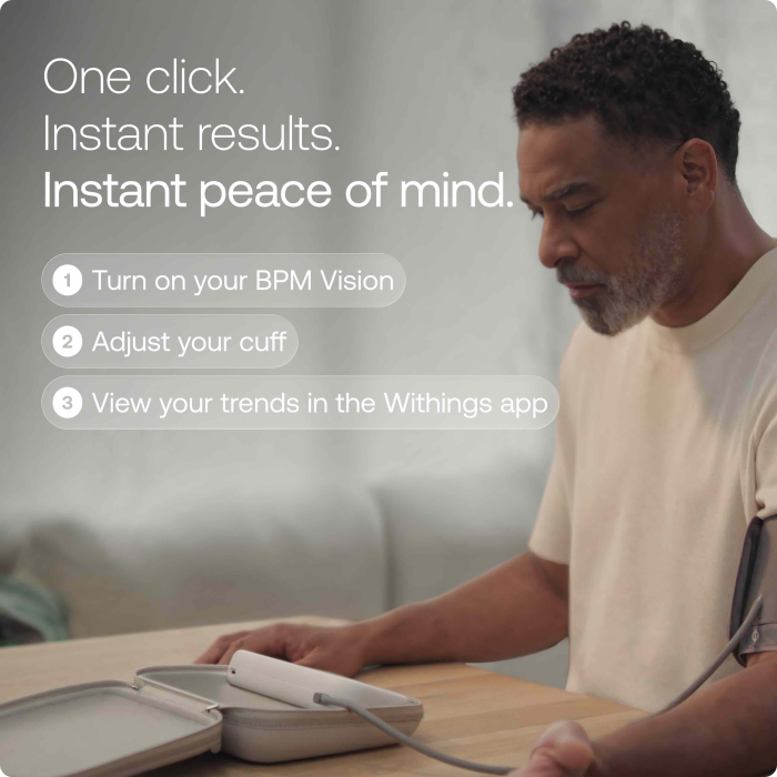 Withings Smart Blood Pressure Monitor BPM Vision [10]