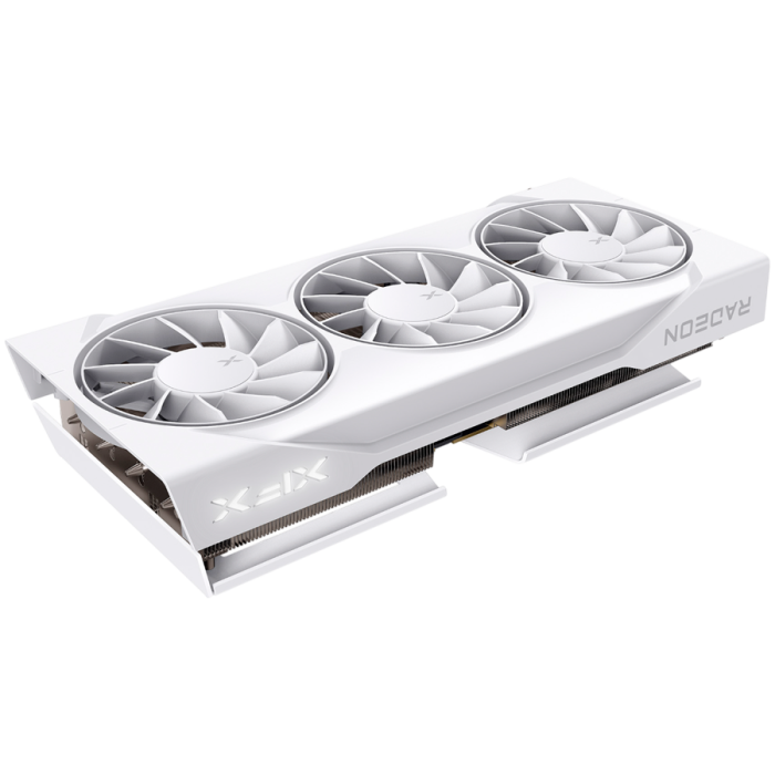 XFX Swift AMD Radeon RX 9060 XT OC White Triple Fan Gaming Edition 16GB GDDR6 128-bit HDMI 2x DP [2]