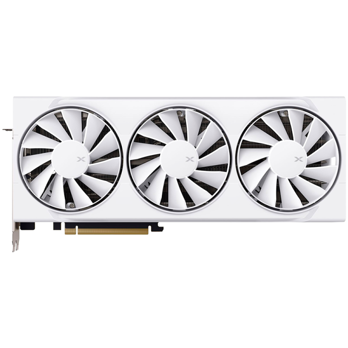 XFX Swift AMD Radeon RX 9070XT White Triple fan Gaming Edition with 16GB GDDR6 HDMI 3xDP, AMD RDNA 4 [2]