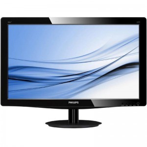 Monitor LED Philips 223V5LSB2/10 (21.5" LED Full HD 5ms 1920x1080 16/9 VGA 200cd/m 10M:1 VESA) GlossyBlack