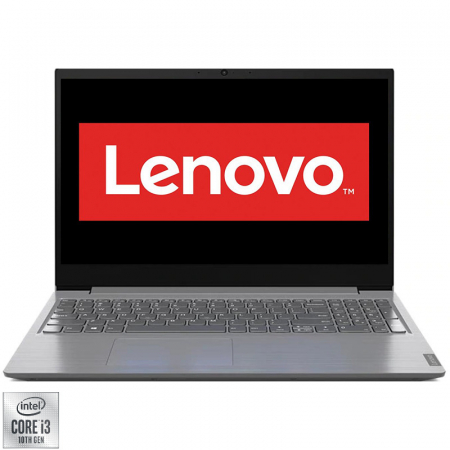 Laptop Lenovo 15.6'' V15 IIL, FHD, Procesor Intel® Core™ i3-1005G1 (4M Cache, up to 3.40 GHz), 4GB DDR4, 256GB SSD, GMA UHD, No OS, Iron Grey - 82C500JGRM [0]