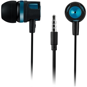 Casti - CANYON EP-3, Stereo earphones with microphone, Green, cable length 1.2m, 21.5*12mm, 0.011kg