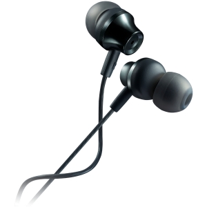CANYON Stereo earphones with microphone, metallic shell, 1.2M, dark gray [0]