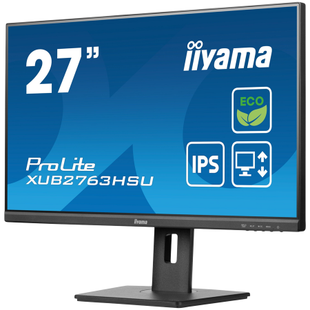 27" ETE IPS-panel Green Choice, 1920x1080@100Hz, 250cd/m², Speakers, HDMI, DisplayPort, 3ms GTG, FreeSync, USB 2x3.2 [2]