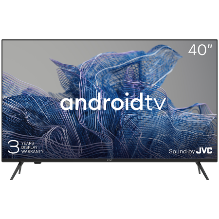 40', FHD, Google Android TV, Black, 1920x1080, 60 Hz, Sound by JVC, 2x8W, 41 kWh/1000h , BT5, HDMI ports 3, 24 months [0]