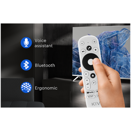 40', FHD, Google Android TV, Black, 1920x1080, 60 Hz, Sound by JVC, 2x8W, 41 kWh/1000h , BT5, HDMI ports 3, 24 months [13]