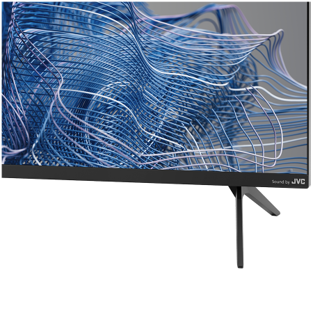 43', UHD, Android TV 11, Black, 3840x2160, 60 Hz, Sound by JVC, 2x12W, 53 kWh/1000h , BT5.1, HDMI ports 4, 24 months [4]