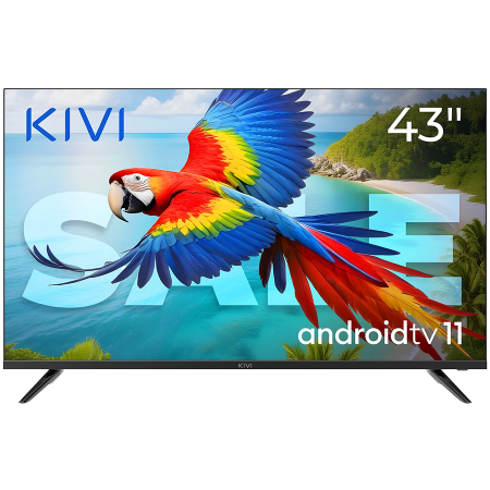 TV, Multimedia & Electronice - 43", UHD, Android TV 11, White, 1920x1080, 60 Hz, AV1, Sound 2x12W, 53 kWh/1000h, Energy G, WiFi5G, BT5.1, 3xHDMI, 2xUSB, 24 months
