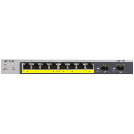 Retelistica - 8P GE POE SMART MANAGED PRO SWITCH