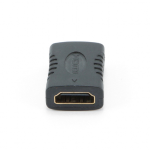 Adaptoare - ADAPTOR video GEMBIRD, HDMI (M) la HDMI (M), conectori auriti, black, "A-HDMI-FF"