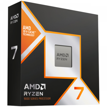 CPU - AMD CPU Desktop Ryzen 7 8/16T 9800X3D (5.2GHz,104MB,120W,AM5) box, with Radeon Graphics