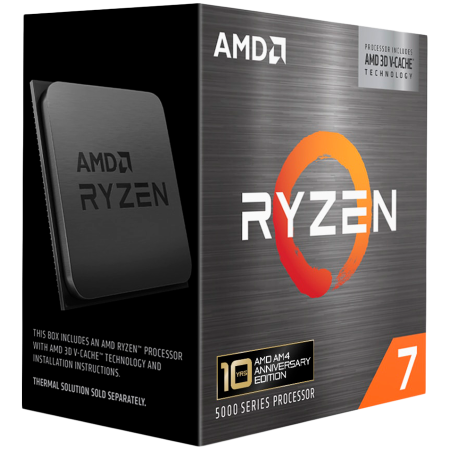 AMD CPU Desktop Ryzen 7 8C/16T 5800X3D (4.5GHz,100MB,105W,AM4) Box [2]