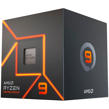 CPU - AMD CPU Desktop Ryzen 9 12C/24T 7900 (5.4GHz Max Boost,76MB,65W,AM5) box, with Radeon Graphics