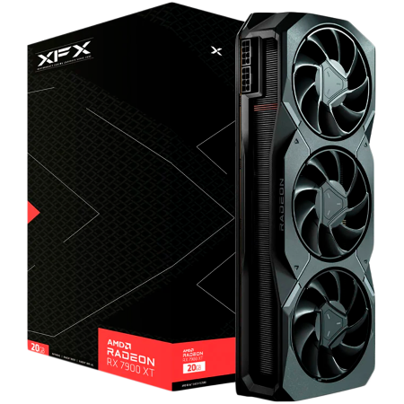AMD XFX Video Card RX-7900XT 20GB GDDR6 320bit, 2400Mhz / 20Gbps, 2x DP, 1x HDMI 2, 1x USB-C, 3 Fan, 2.5 slot [0]