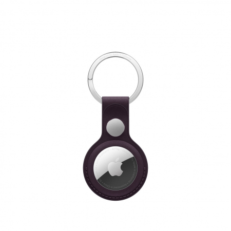 Apple AirTag FineWoven Key Ring - Blackberry [0]