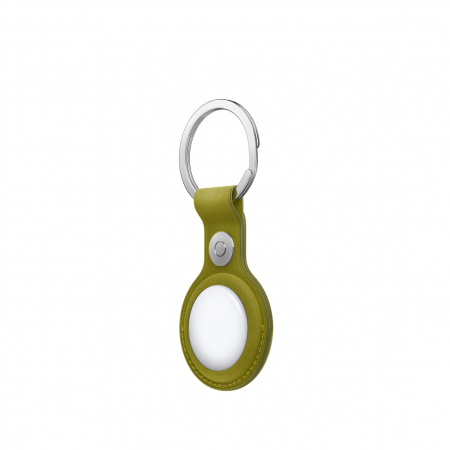 Apple AirTag FineWoven Key Ring - Chartreuse [1]