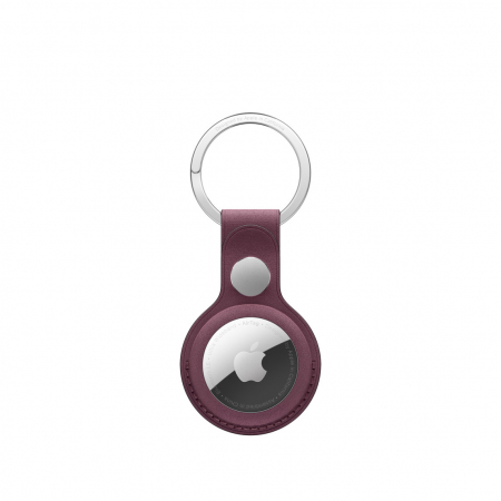 Apple AirTag FineWoven Key Ring - Mulberry [0]