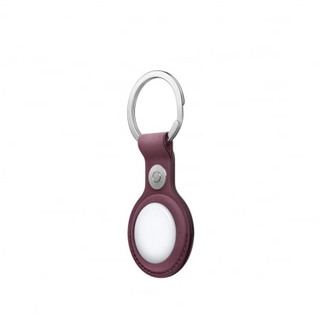 Apple AirTag FineWoven Key Ring - Mulberry [2]