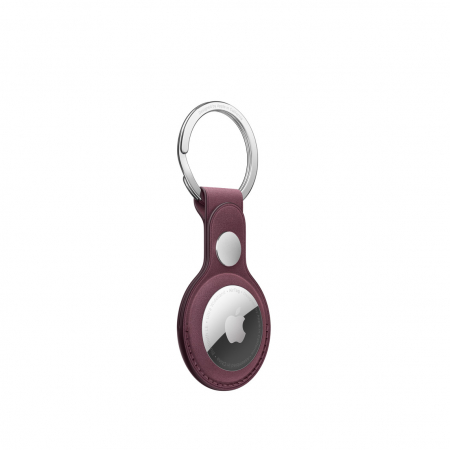 Apple AirTag FineWoven Key Ring - Mulberry [1]