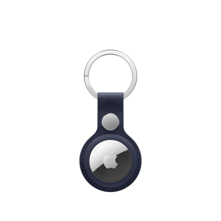 Apple AirTag - Apple AirTag FineWoven Key Ring - Navy