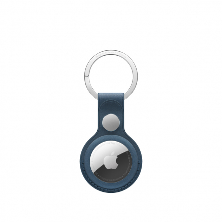 Apple AirTag FineWoven Key Ring - Pacific Blue [0]