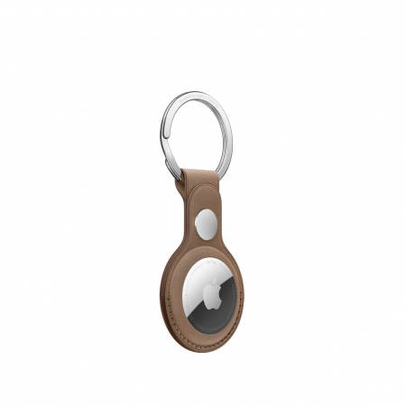 Apple AirTag FineWoven Key Ring - Taupe [1]