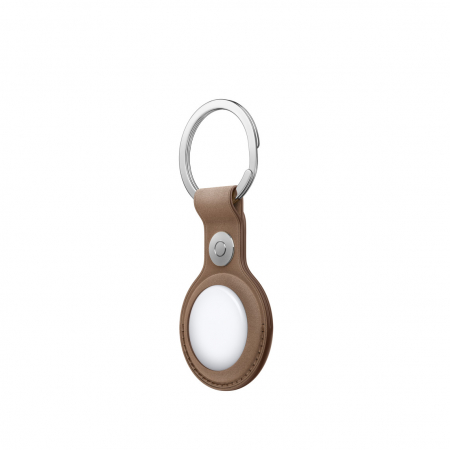 Apple AirTag FineWoven Key Ring - Taupe [2]