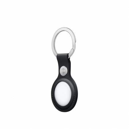 Apple AirTag Leather Key Ring - Midnight [1]