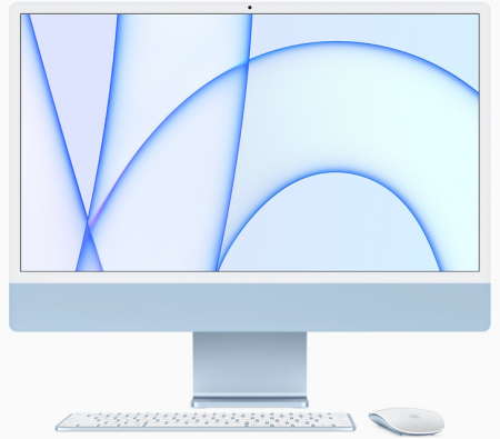 Apple IMAC 24: BLUE/M1 8C CPU/7C GPU/8GB/256GB-ZEE [1]
