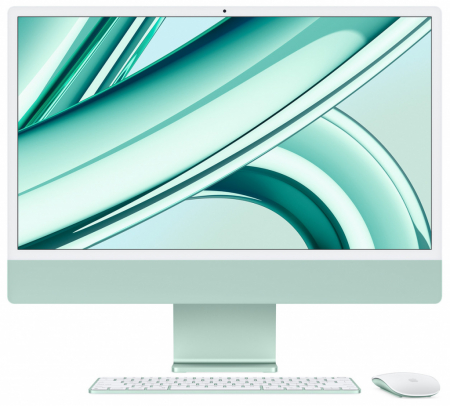 Apple IMAC 24: GREEN/M3 8C CPU/10C GPU/8GB/256GB-ROM [0]