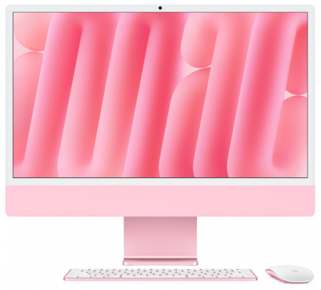 Sisteme PC & Periferice - Apple IMAC 24: PINK/M4 10C CPU/10C GPU/16GB/256GB-ROM