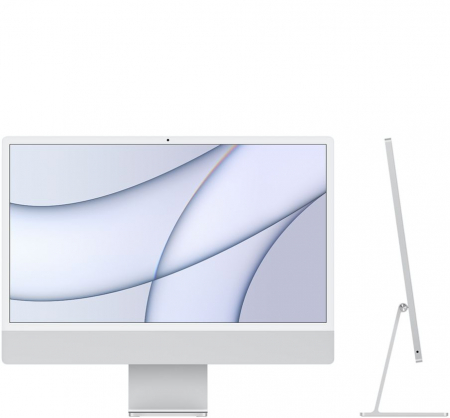 Apple IMAC 24: SILVER/M1 8C CPU/8C GPU/8GB/512GB-ZEE [0]