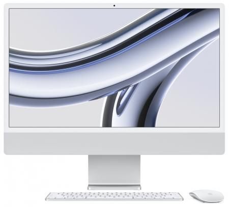 Apple IMAC 24: SILVER/M3 8C CPU/8C GPU/8GB/256GB-ROM [0]
