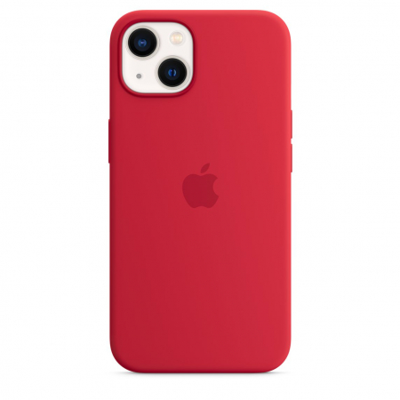 Apple iPhone 13 Silicone Case with MagSafe - (PRODUCT)RED [0]