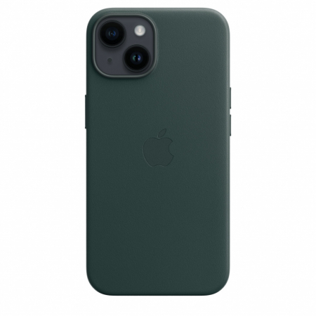 Apple iPhone 14 Leather Case with MagSafe - Forest Green [2]