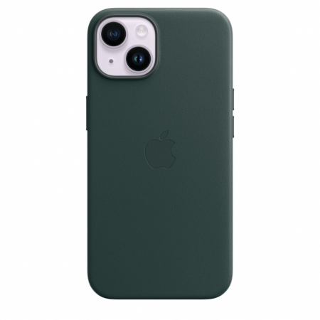 Apple iPhone 14 Leather Case with MagSafe - Forest Green [1]