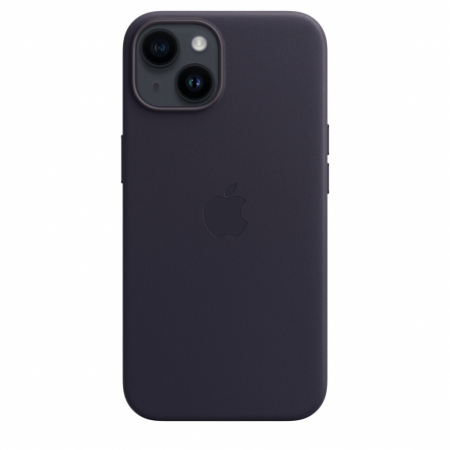 Apple iPhone 14 Leather Case with MagSafe - Ink [3]