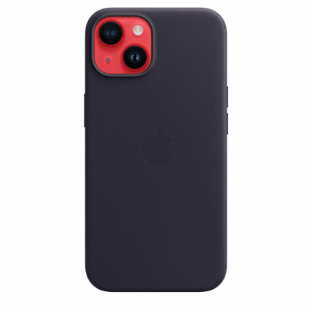 Apple iPhone 14 Leather Case with MagSafe - Ink [4]